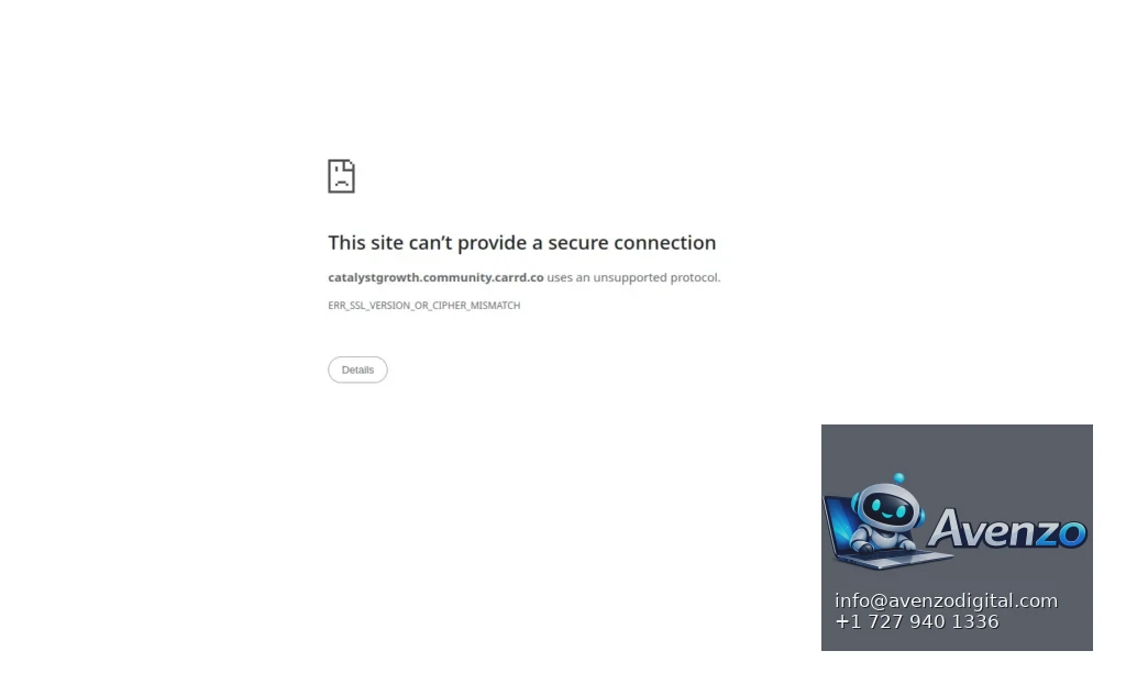 Catalyst Growth Community — Landing Page & Conversion Case Study Homepage website screenshot